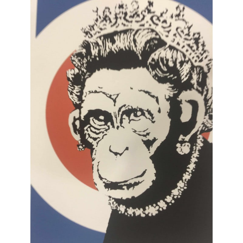 Banksy, In the manner of”, Limited Edition, Signed Print, Seal, Stamp, - 2