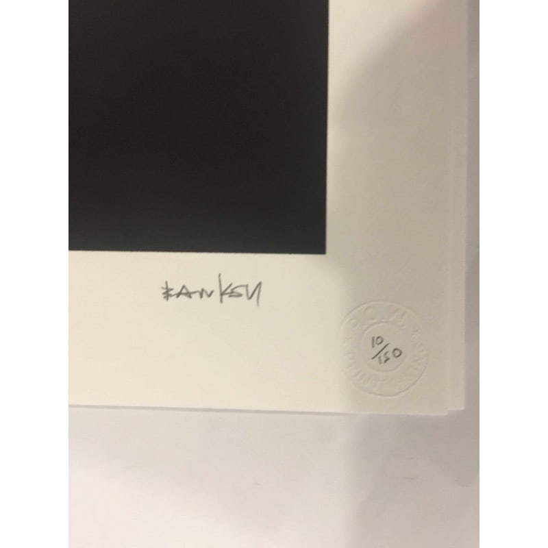 Banksy, In the manner of”, Limited Edition, Signed Print, Seal, Stamp, - 4