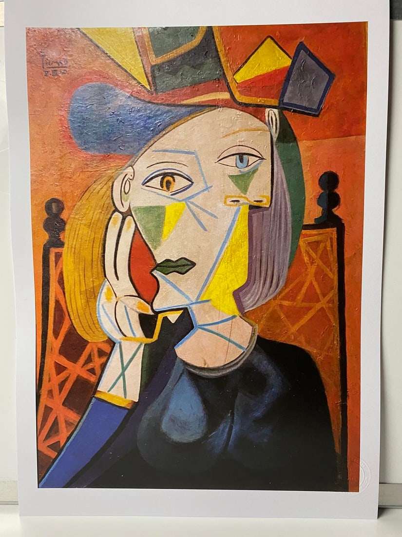 Picasso, Original Print, Limited Edition, Gallery Seal, Stamped,: Pablo Picasso, Original Print, Limited Edition, Gallery Seal, Stamped, Digital print on paper, Solid Finishing: Classic (300gsm) Limited Edition of 2500 Numbered and Stamped Sizes- 32 x 45cm Art