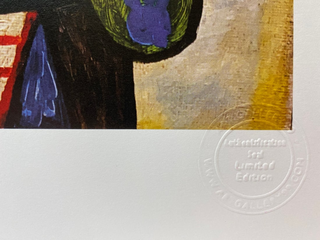 Pablo Picasso, Original Print, Limited Edition, Gallery Seal, Stamped, - 2