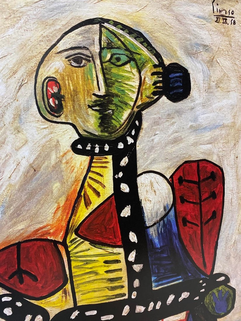 Pablo Picasso, Original Print, Limited Edition, Gallery Seal, Stamped, - 4