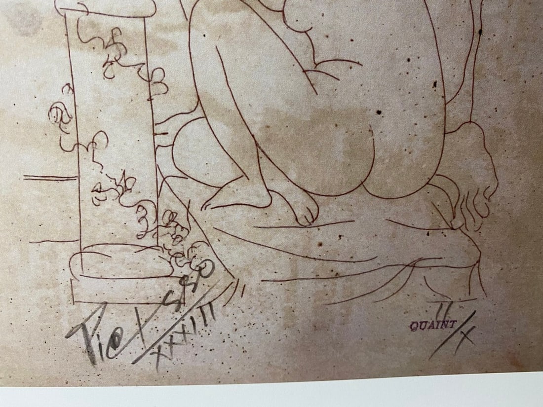 Picasso, ( After ) Vollard Suite Set, 1933, Numbered -2-10- Signed In Print - 5