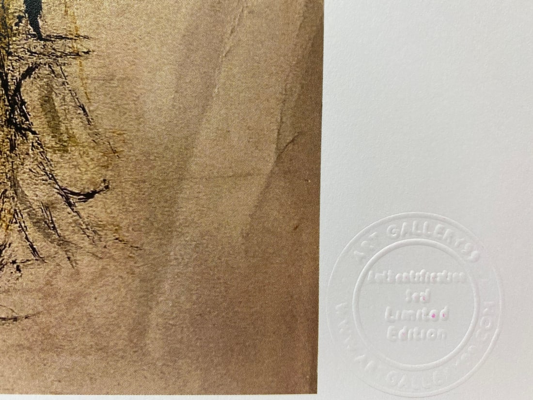 Pablo Picasso, Original Print, Limited Edition, Gallery Seal, Stamped, - 6