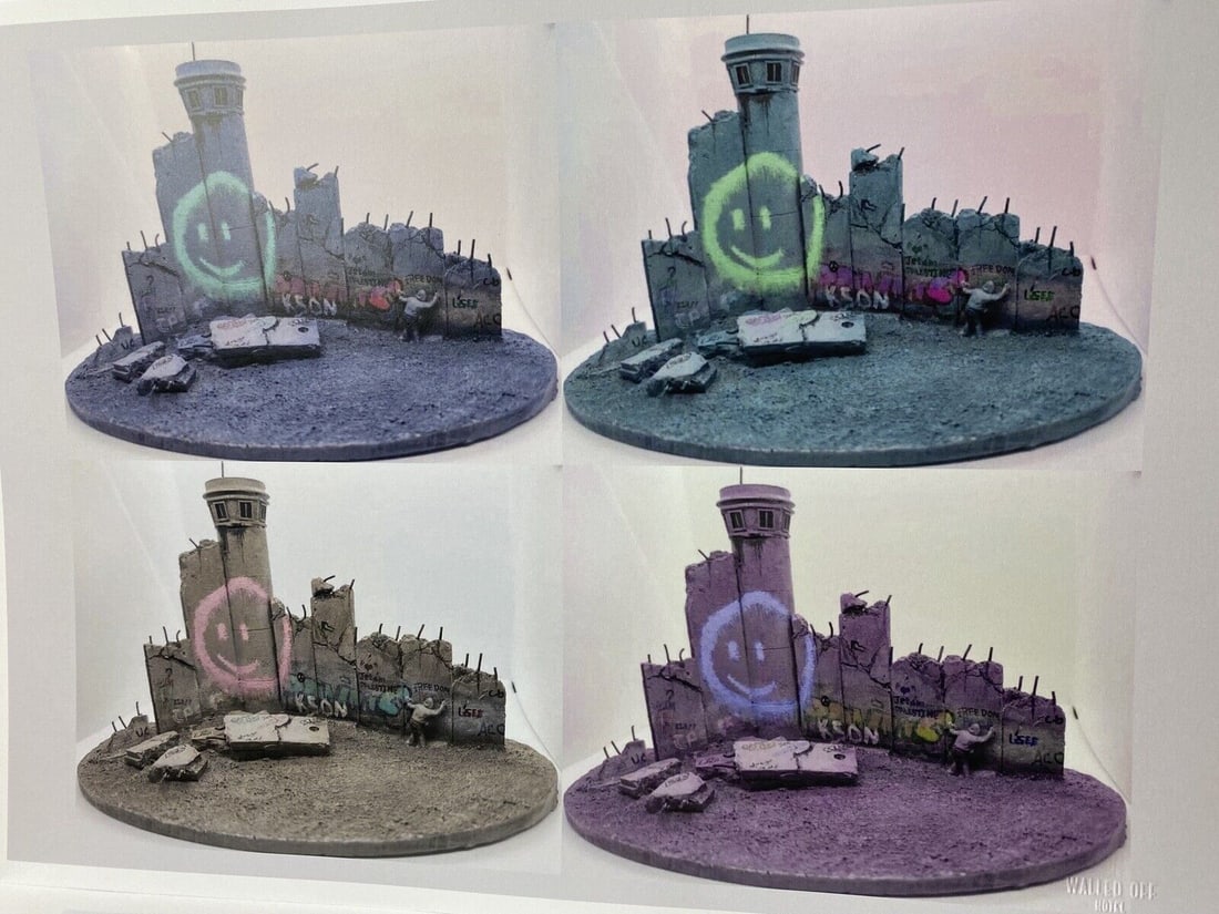 The Walled Off Hotel, Limited Edition, Original Print. - 2