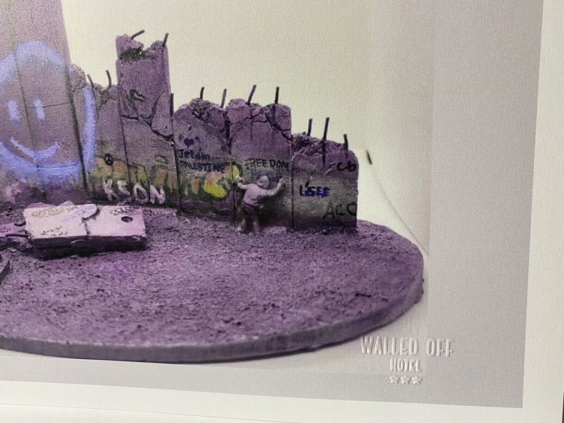 The Walled Off Hotel, Limited Edition, Original Print. - 4