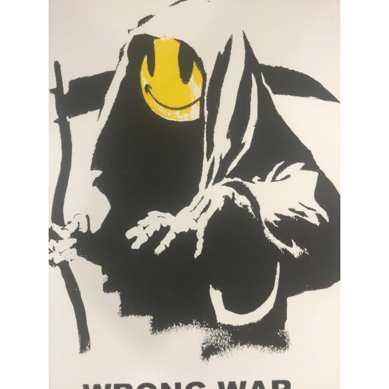 Banksy, "In the manner of , Limited Edition, Signed Print, Seal, Stamp, - 2