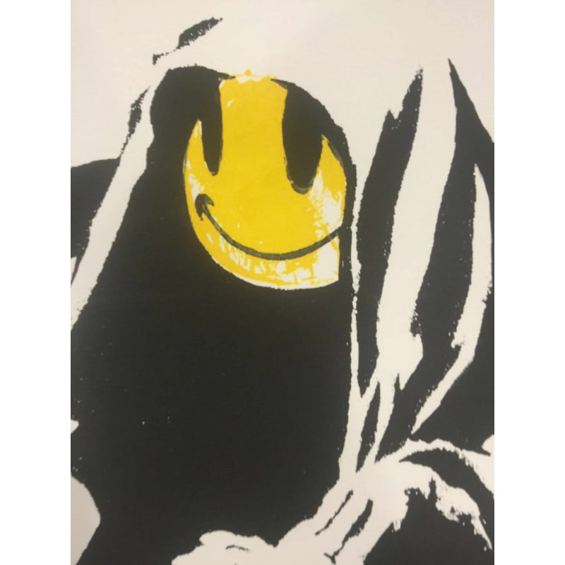 Banksy, "In the manner of , Limited Edition, Signed Print, Seal, Stamp, - 3