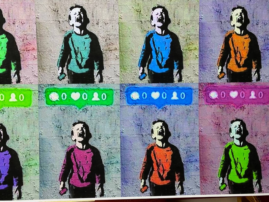 Banksy, In the manner of”, COA. Walled Off Hotel, Original, Limited Edition. Signed. Numbered - 2