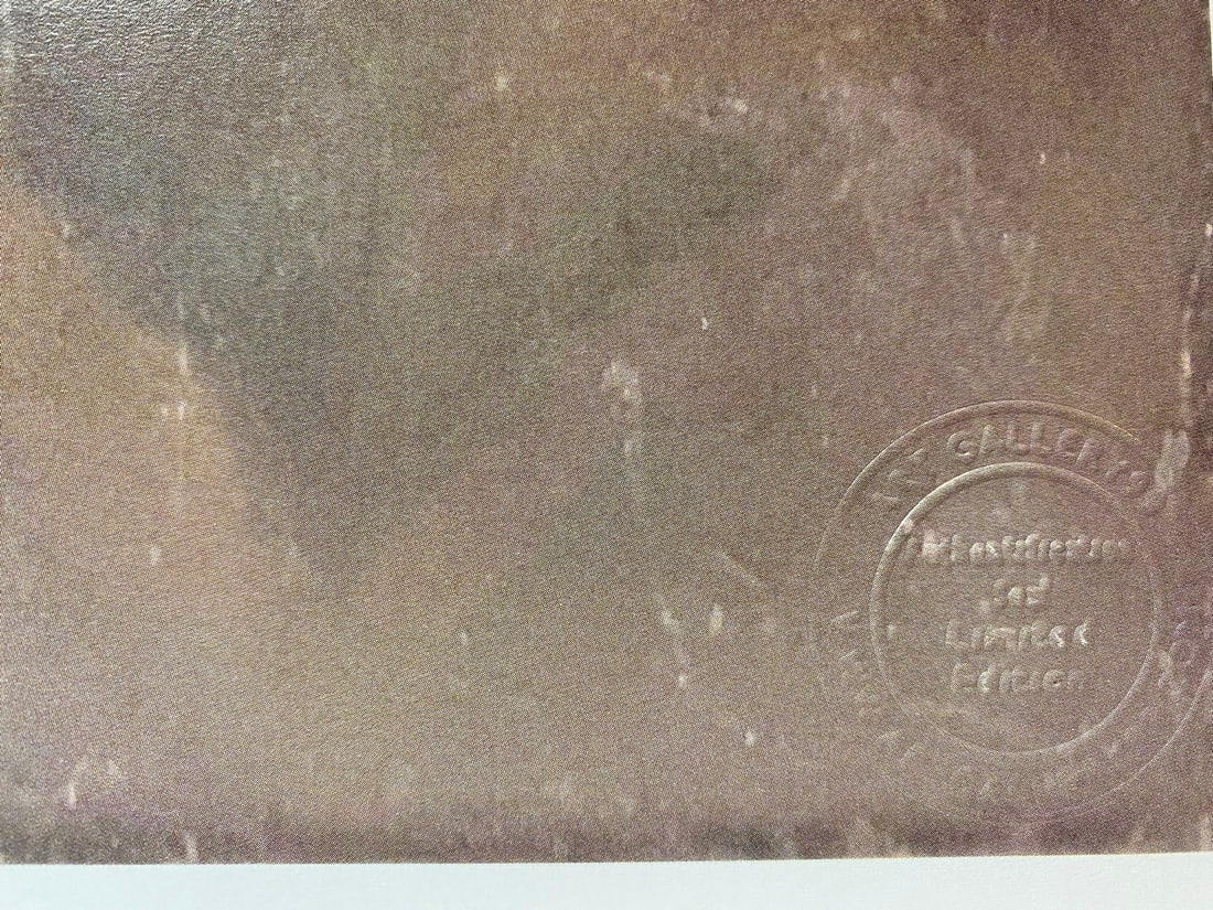 Rembrandt- (After) Original Print, Limited Edition Print Plate Signed, - 3