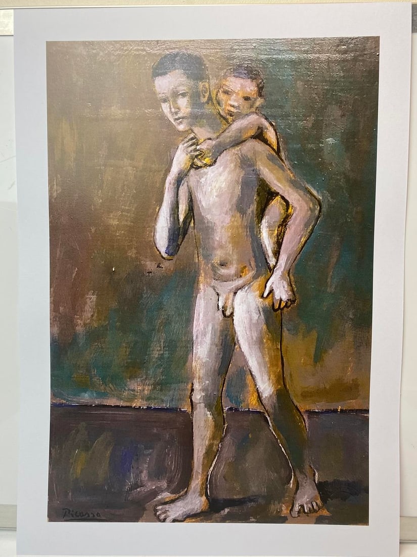 Pablo Picasso, Original Print, Limited Edition, Gallery Seal, Stamped, - 4