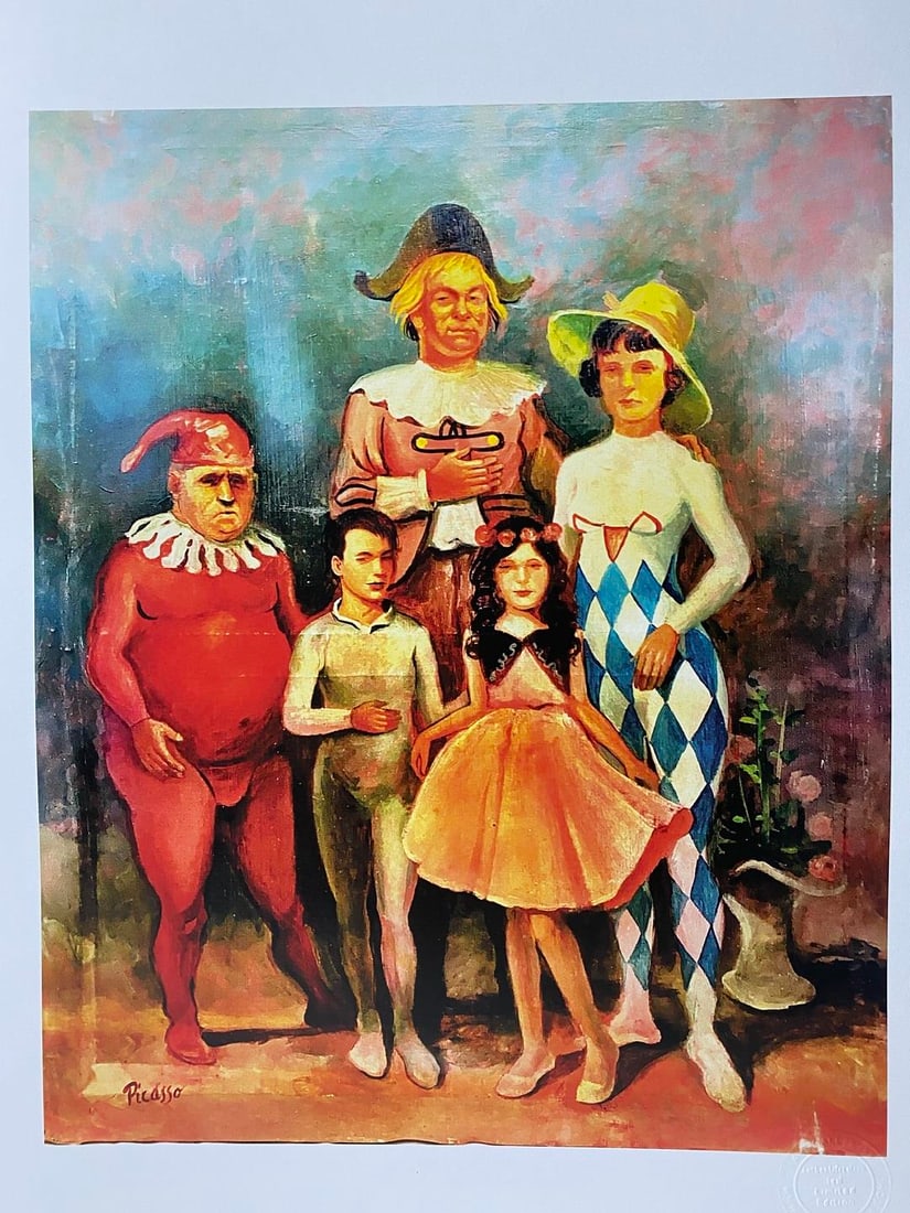 Pablo Picasso, Original Print, Limited Edition, Gallery Seal, Stamped, (1 of 11)