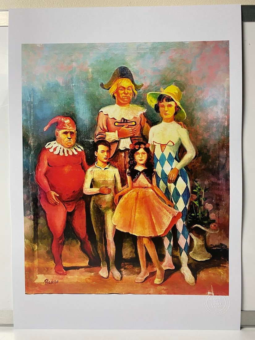 Pablo Picasso, Original Print, Limited Edition, Gallery Seal, Stamped, - 2