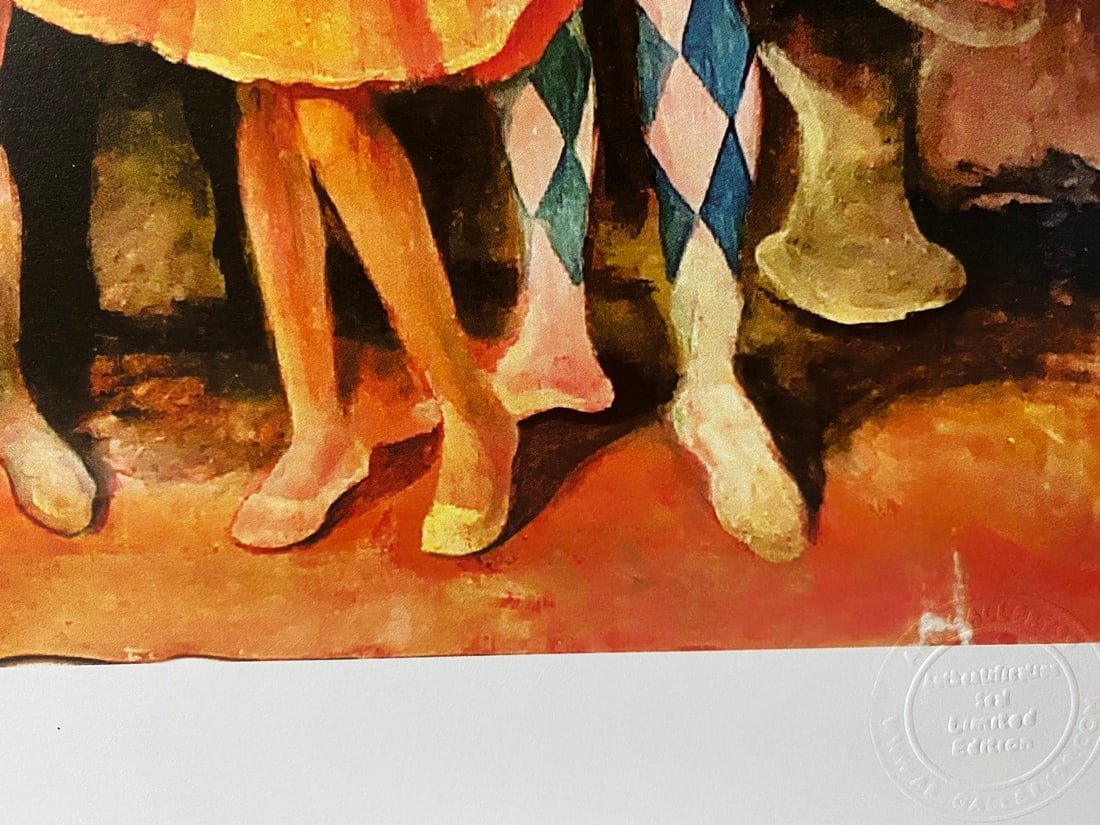 Pablo Picasso, Original Print, Limited Edition, Gallery Seal, Stamped, - 4