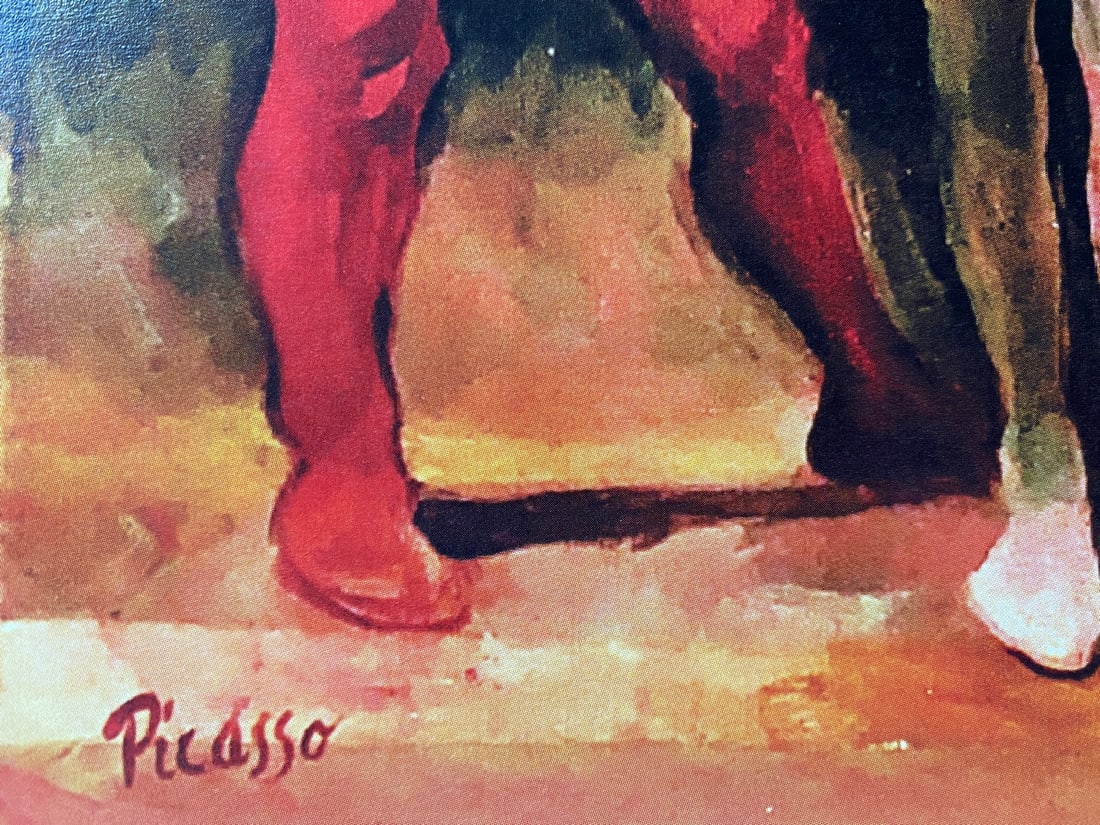 Pablo Picasso, Original Print, Limited Edition, Gallery Seal, Stamped, - 7