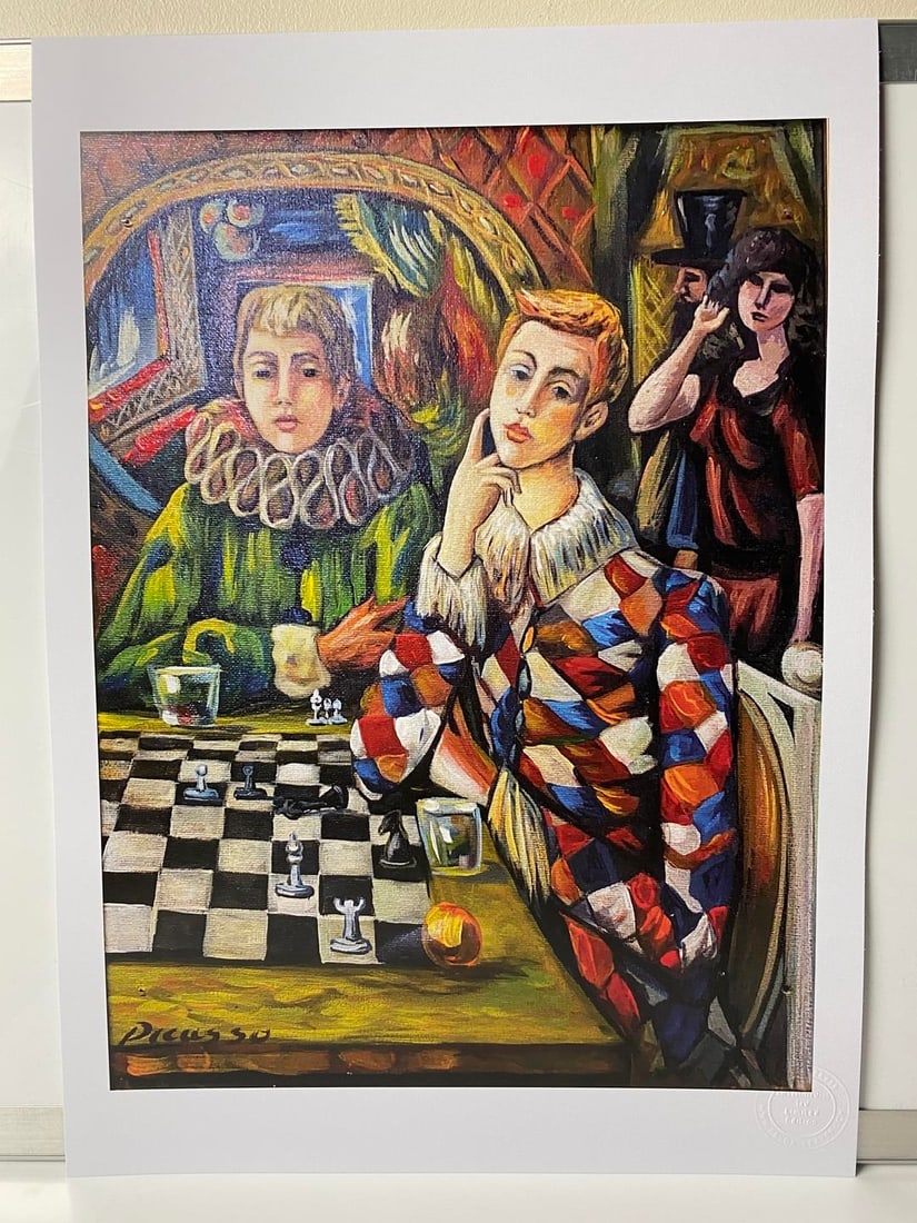 Picasso, ( After ) Signed and Dated In Print - 4