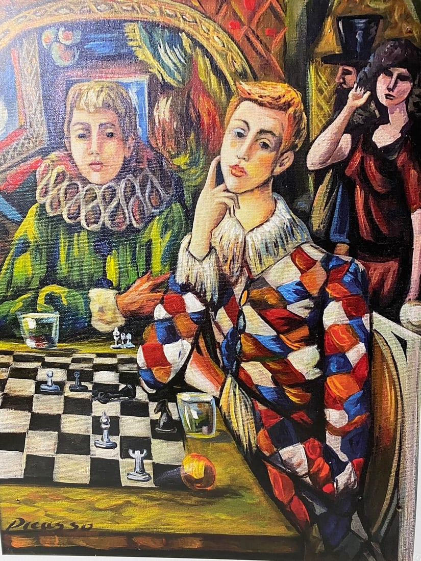 Picasso, ( After ) Signed and Dated In Print - 5