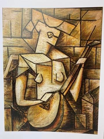 Georges Braque, 1905, Original Print, Limited Edition Print Plate Signed, - 2