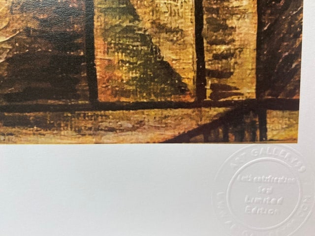 Georges Braque, 1905, Original Print, Limited Edition Print Plate Signed, - 4