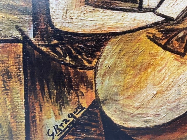 Georges Braque, 1905, Original Print, Limited Edition Print Plate Signed, - 5