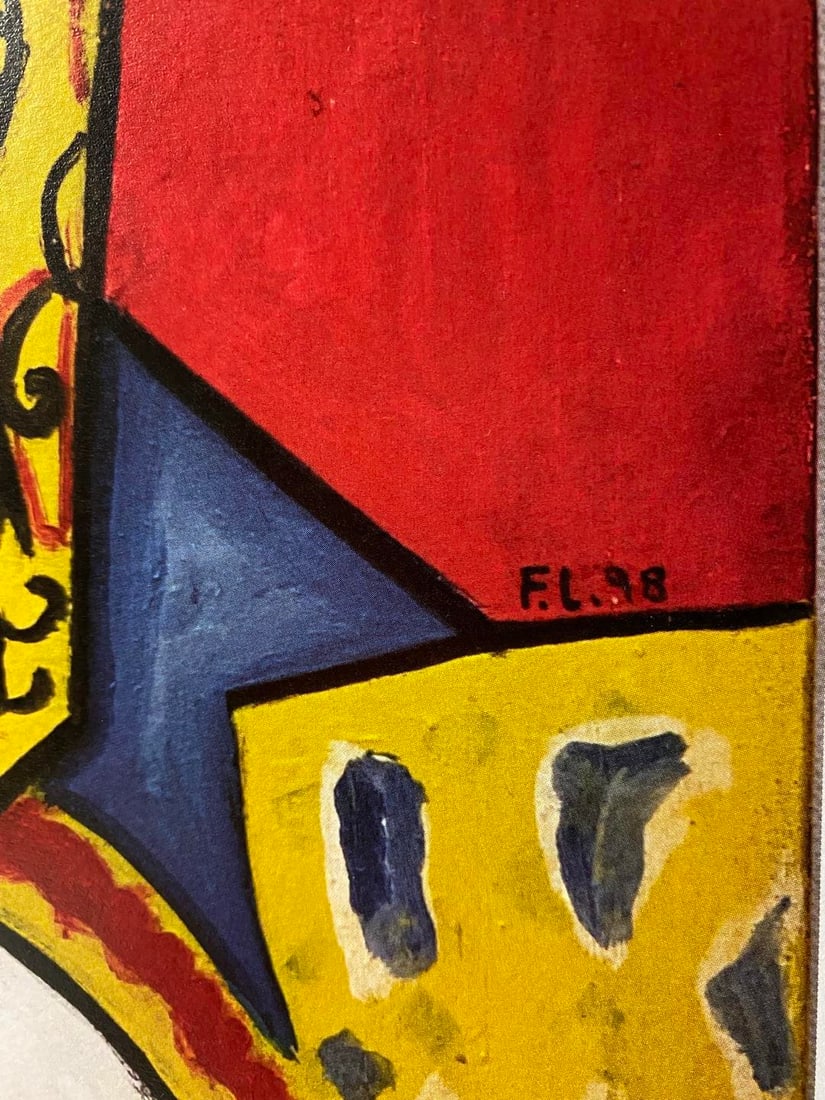 Fernand Leger-1948- Marie Cuttoli in Turkish Costume-1948, Signed In Print - 3