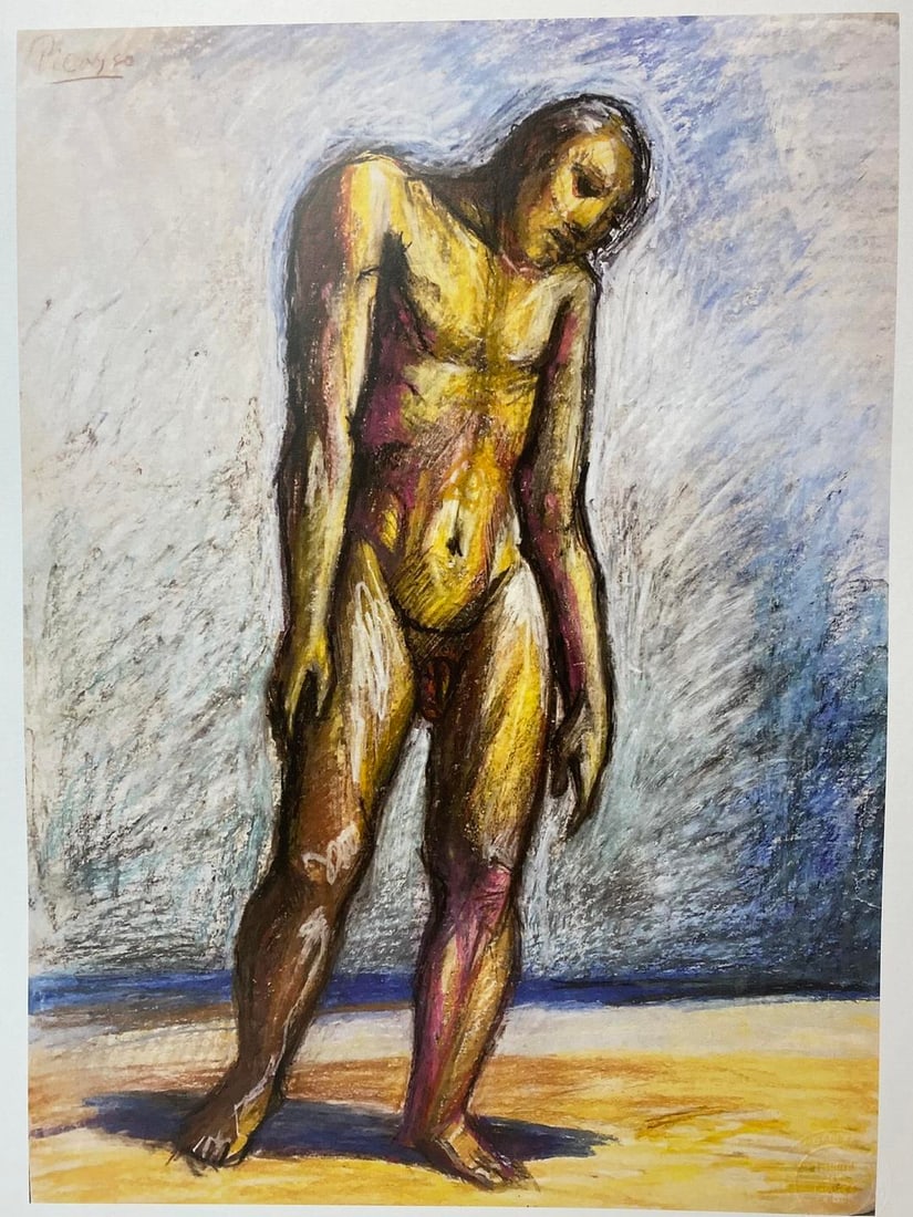 Pablo Picasso, Original Print, Limited Edition, Gallery Seal, Stamped, - 2