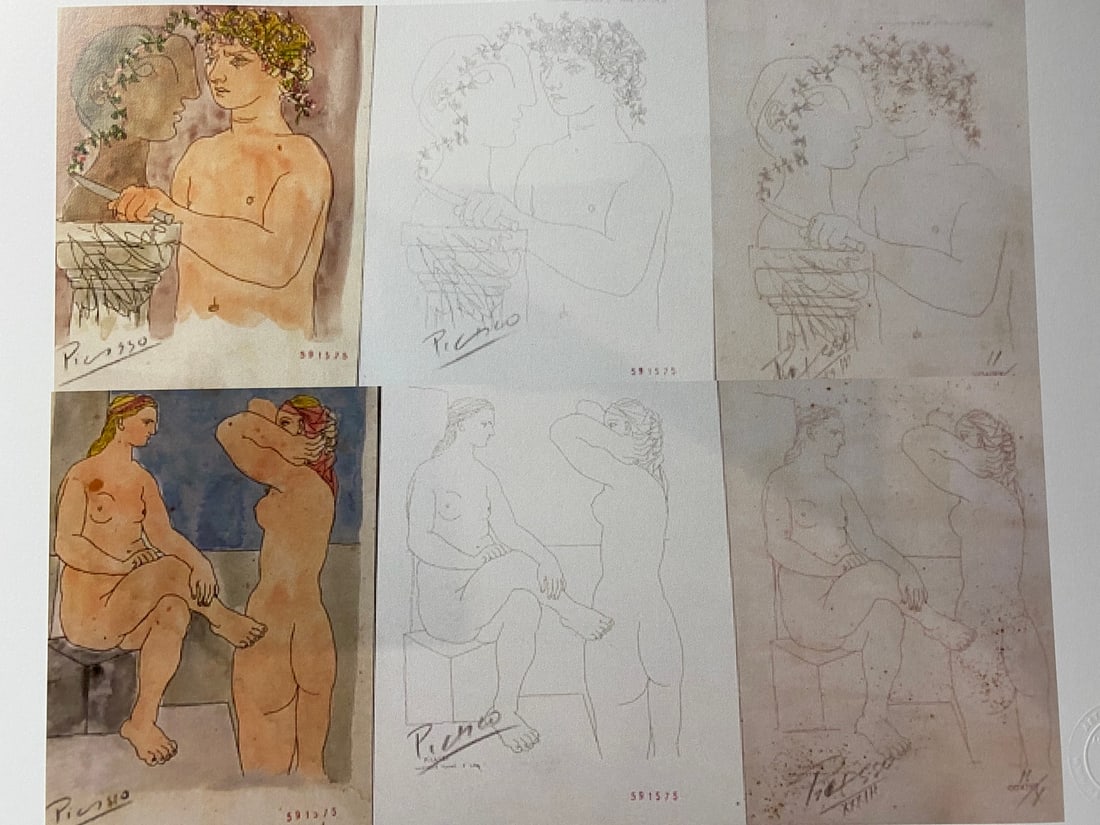 Picasso, (After) Limited Edition Print Signed In Print, - 2