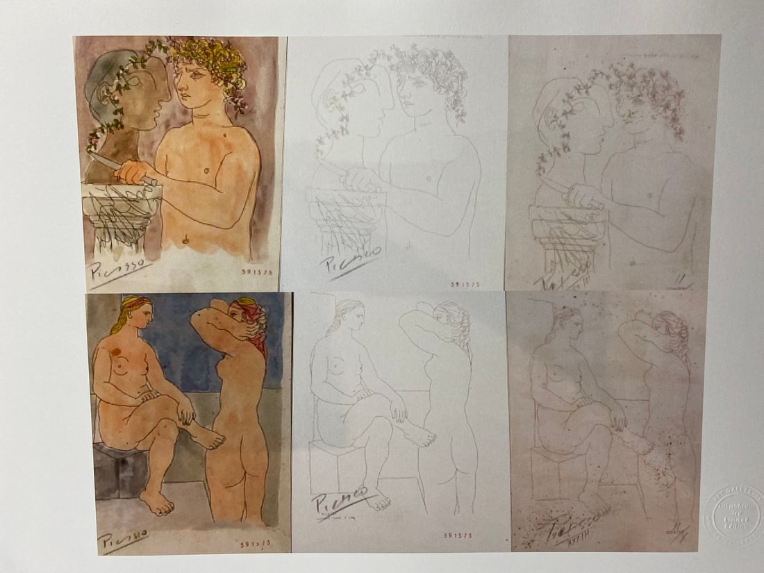 Picasso, (After) Limited Edition Print Signed In Print, - 5