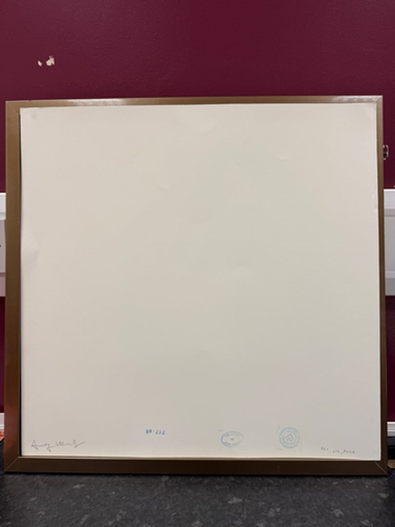 Andy Warhol, (After) Original Print, Limited Edition, Seal, Hand signed And Numbered - 2