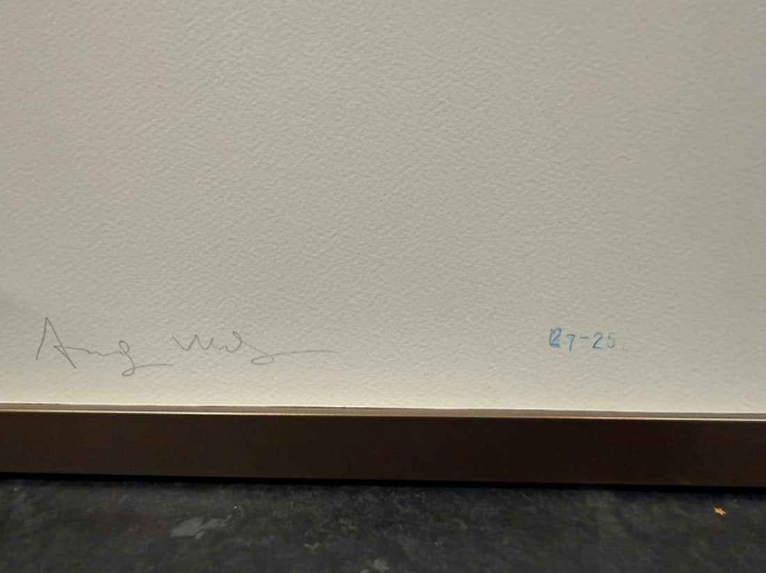 Andy Warhol, (After) Original Print, Limited Edition, Seal, Hand signed And Numbered - 3