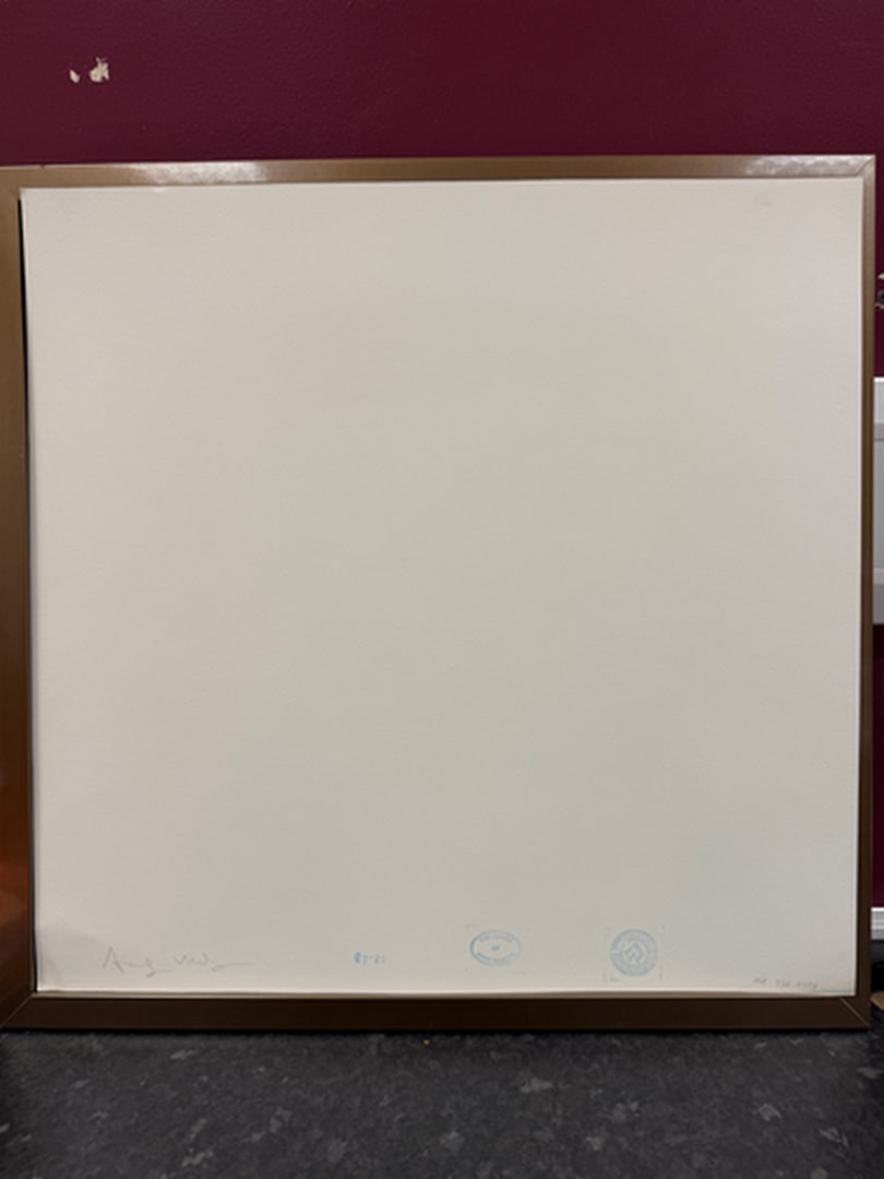 Andy Warhol, (After) Original Print, Limited Edition, Seal, Hand signed And Numbered - 5