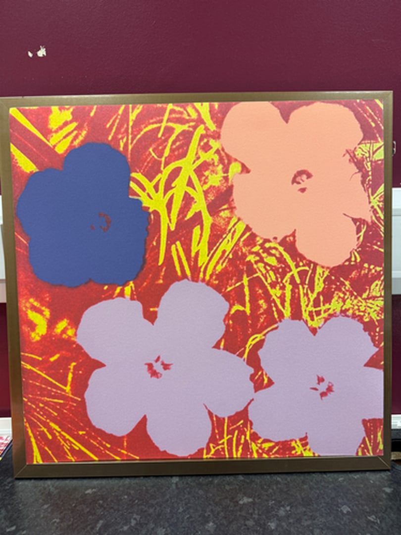 Andy Warhol, (After) Original Print, Limited Edition, Seal, Hand signed And Numbered (1 of 5)