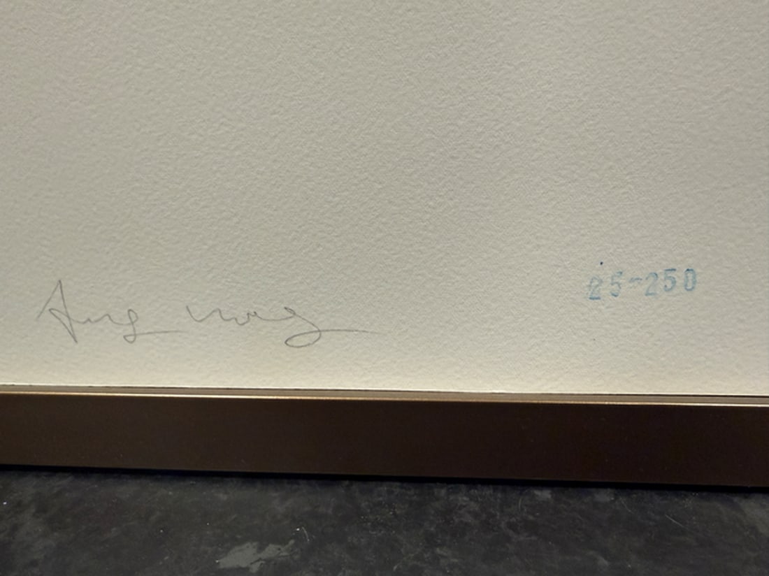 Andy Warhol, (After) Original Print, Limited Edition, Seal, Hand signed And Numbered - 3