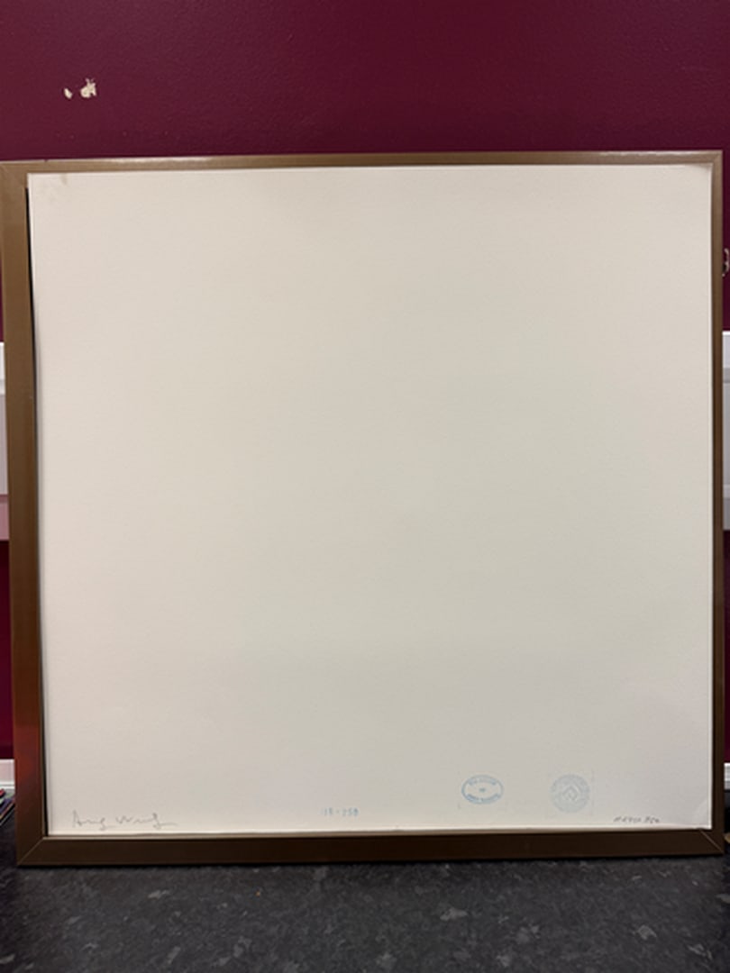 Andy Warhol, (After) Original Print, Limited Edition, Seal, Hand signed And Numbered - 5