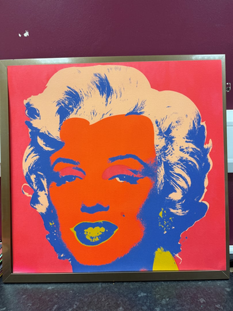 Andy Warhol, (After) Original Print, Limited Edition, Seal, Hand signed And Numbered (1 of 4)