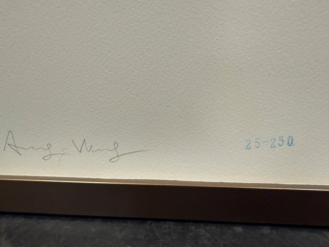 Andy Warhol, (After) Original Print, Limited Edition, Seal, Hand signed And Numbered - 3