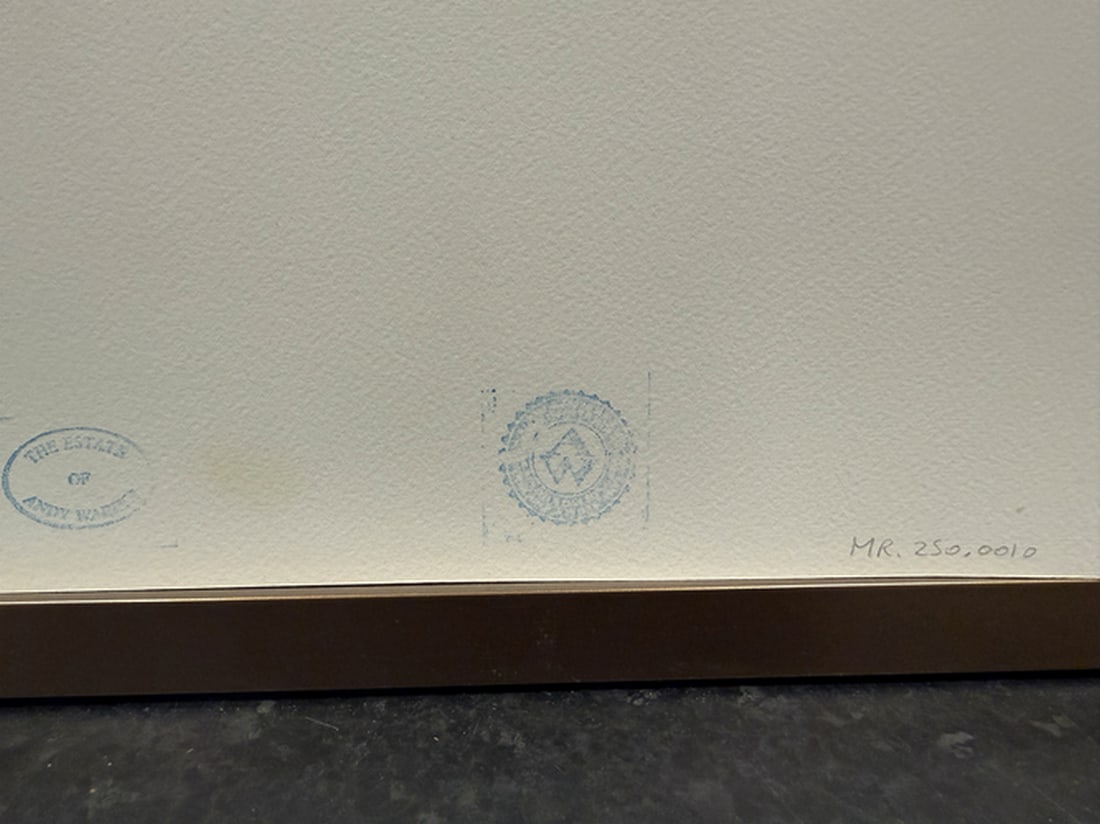 Andy Warhol, (After) Original Print, Limited Edition, Seal, Hand signed And Numbered - 4