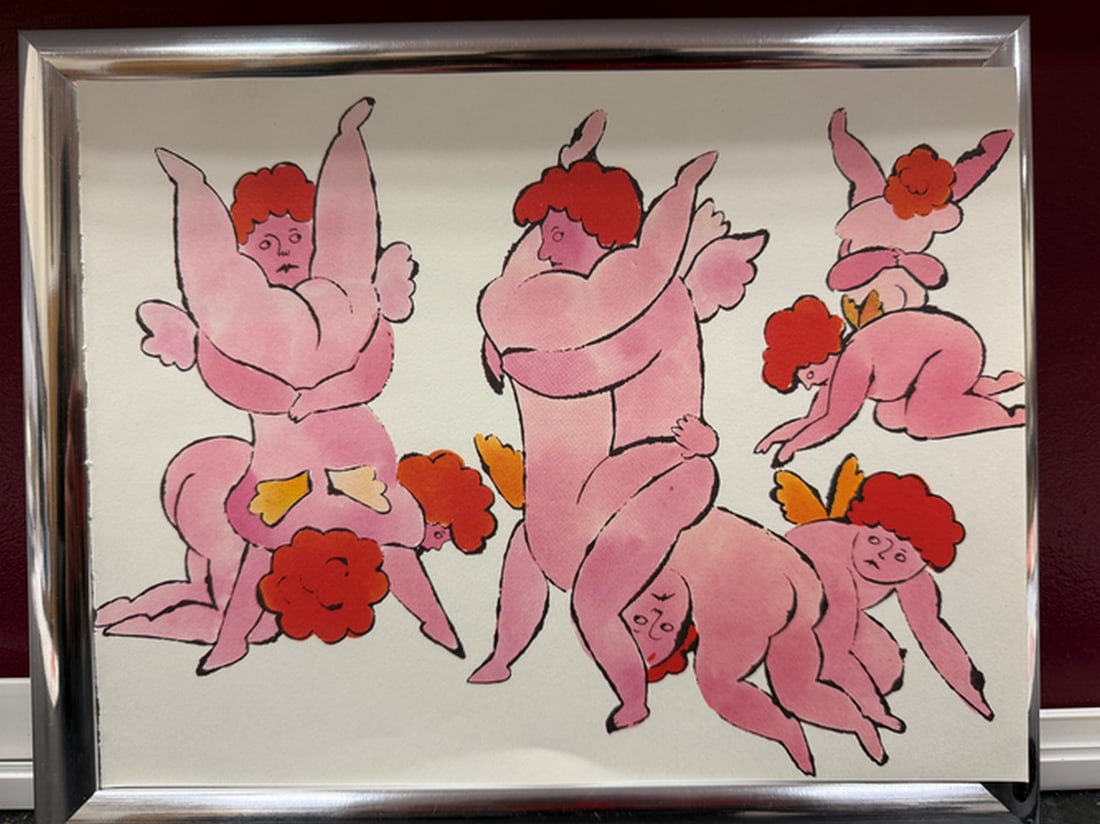 Andy Warhol- In the Bottom of My Garden Page., Rare, Edition, Print on paper, Size- 20cm x 25cm. (1 of 1)