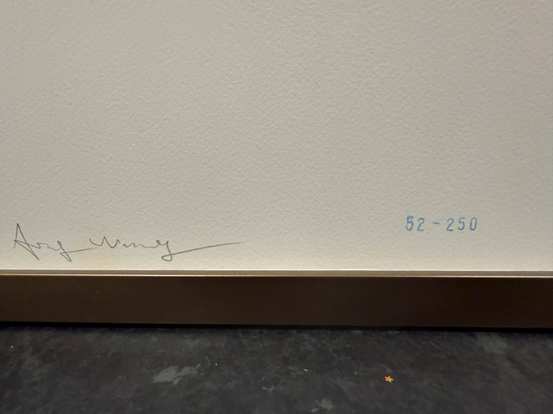 Andy Warhol, (After) Original Print, Limited Edition, Seal, Hand signed And Numbered - 3