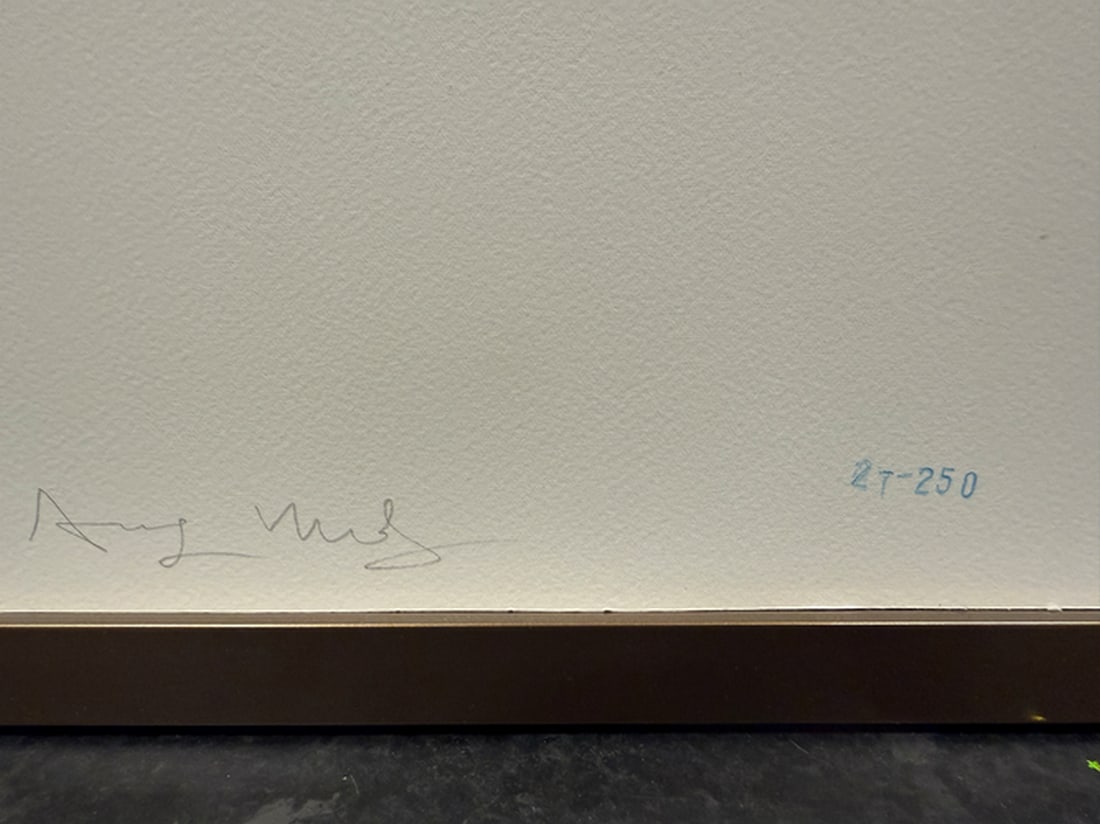 Andy Warhol, (After) Original Print, Limited Edition, Seal, Hand signed And Numbered - 2
