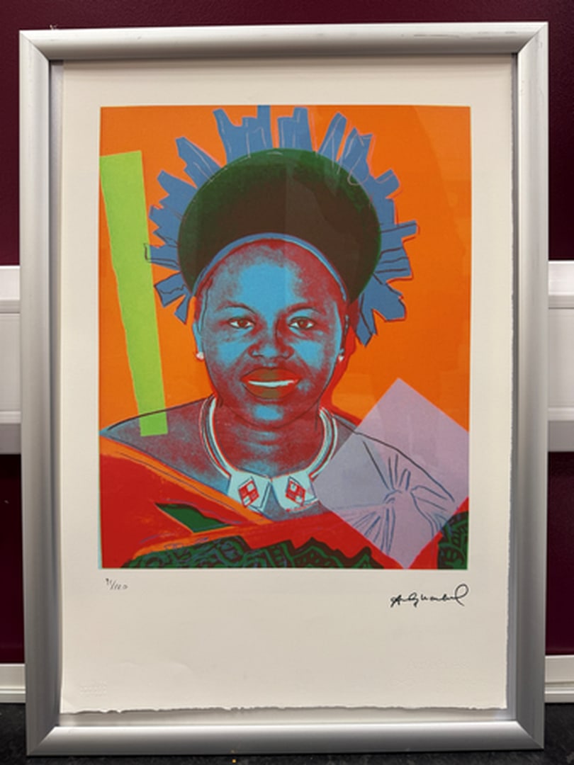 ANDY Warhol, Original, Print, Limited edition, Plate signed: Andy Warhol edition Arabic numbering - numbering 100 copies - Approximate dimensions of the sheet 57.3 x 38.4 cm - INTONSO / IRREGULAR SHEET on 4 sides, weight between 180/210 - Watermark on Arches Fr