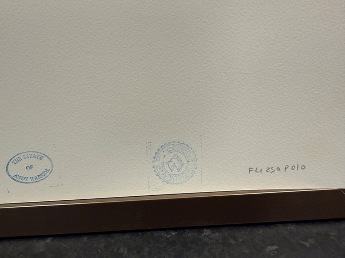 Andy Warhol, (After) Original Print, Limited Edition, Seal, Hand signed And Numbered - 3