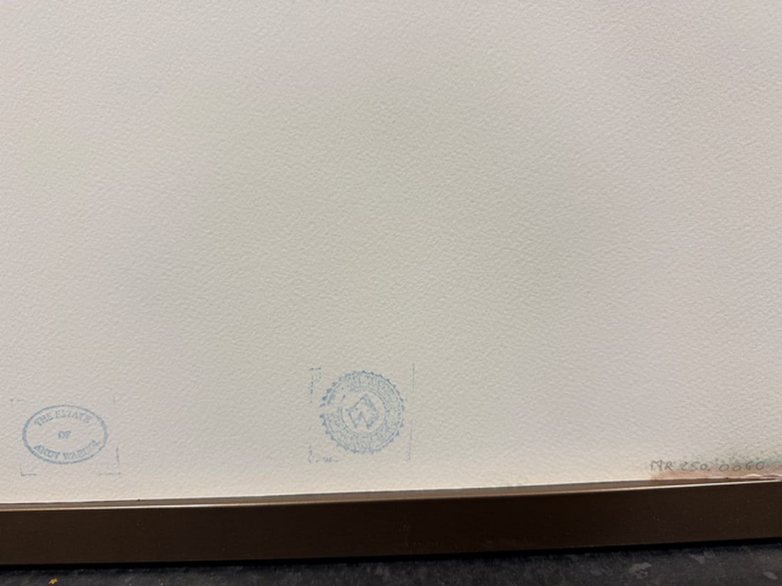 Andy Warhol, (After) Original Print, Limited Edition, Seal, Hand signed And Numbered - 4