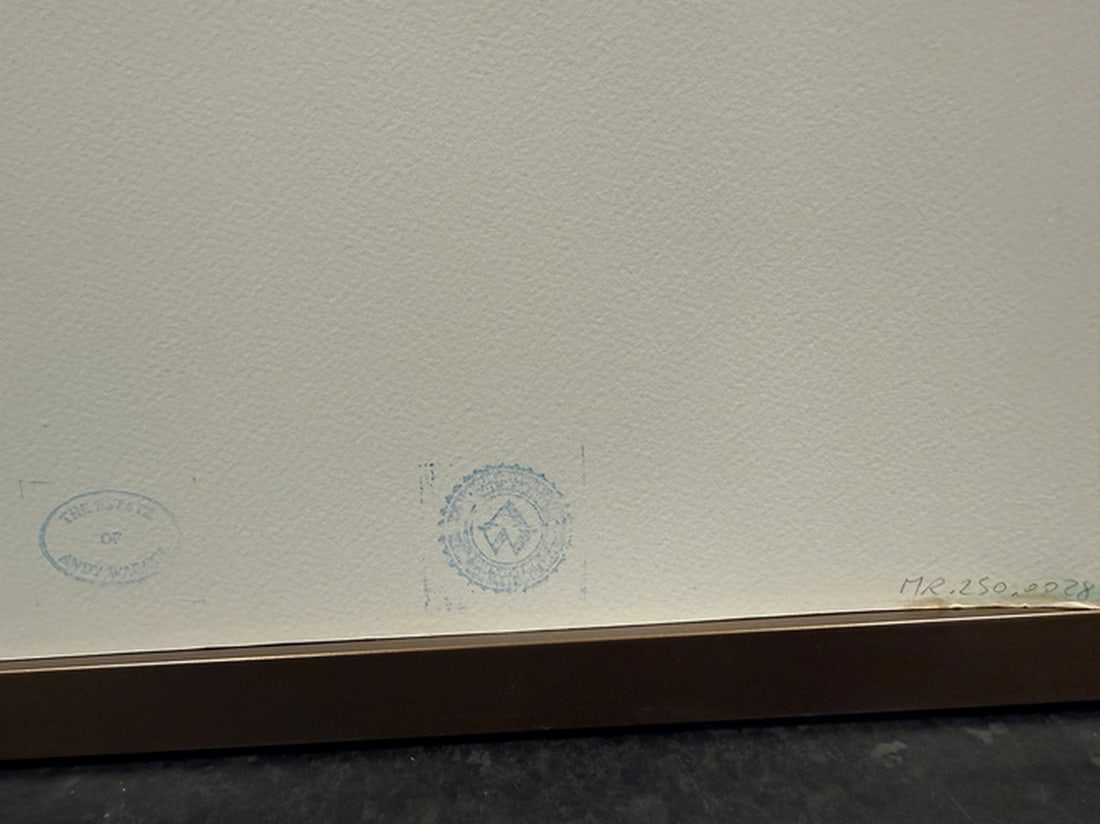 Andy Warhol, (After) Original Print, Limited Edition, Seal, Hand signed And Numbered - 3