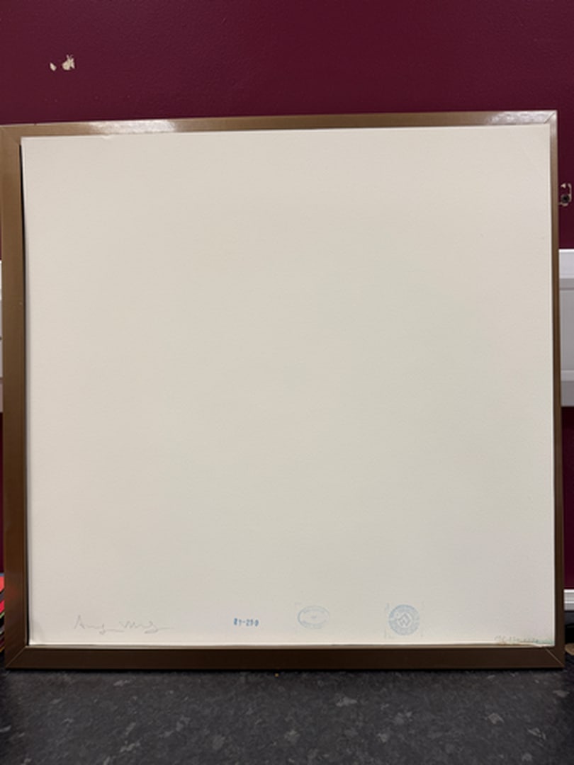 Andy Warhol, (After) Original Print, Limited Edition, Seal, Hand signed And Numbered - 4