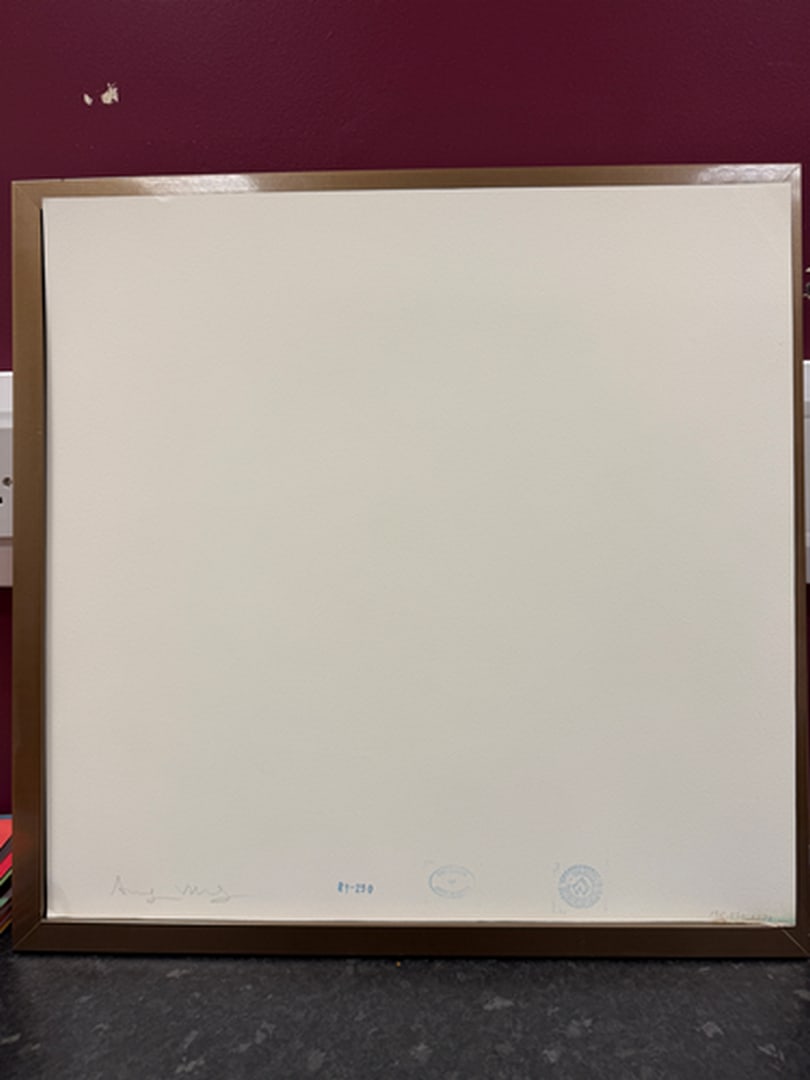 Andy Warhol, (After) Original Print, Limited Edition, Seal, Hand signed And Numbered - 5