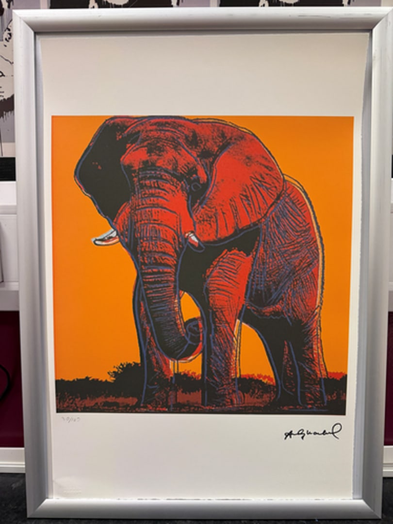 ANDY Warhol, Original, Print, Limited edition, Plate signed: Andy Warhol edition Arabic numbering - numbering 100 copies - Approximate dimensions of the sheet 57.3 x 38.4 cm - INTONSO / IRREGULAR SHEET on 4 sides, weight between 180/210 - Watermark on Arches Fr