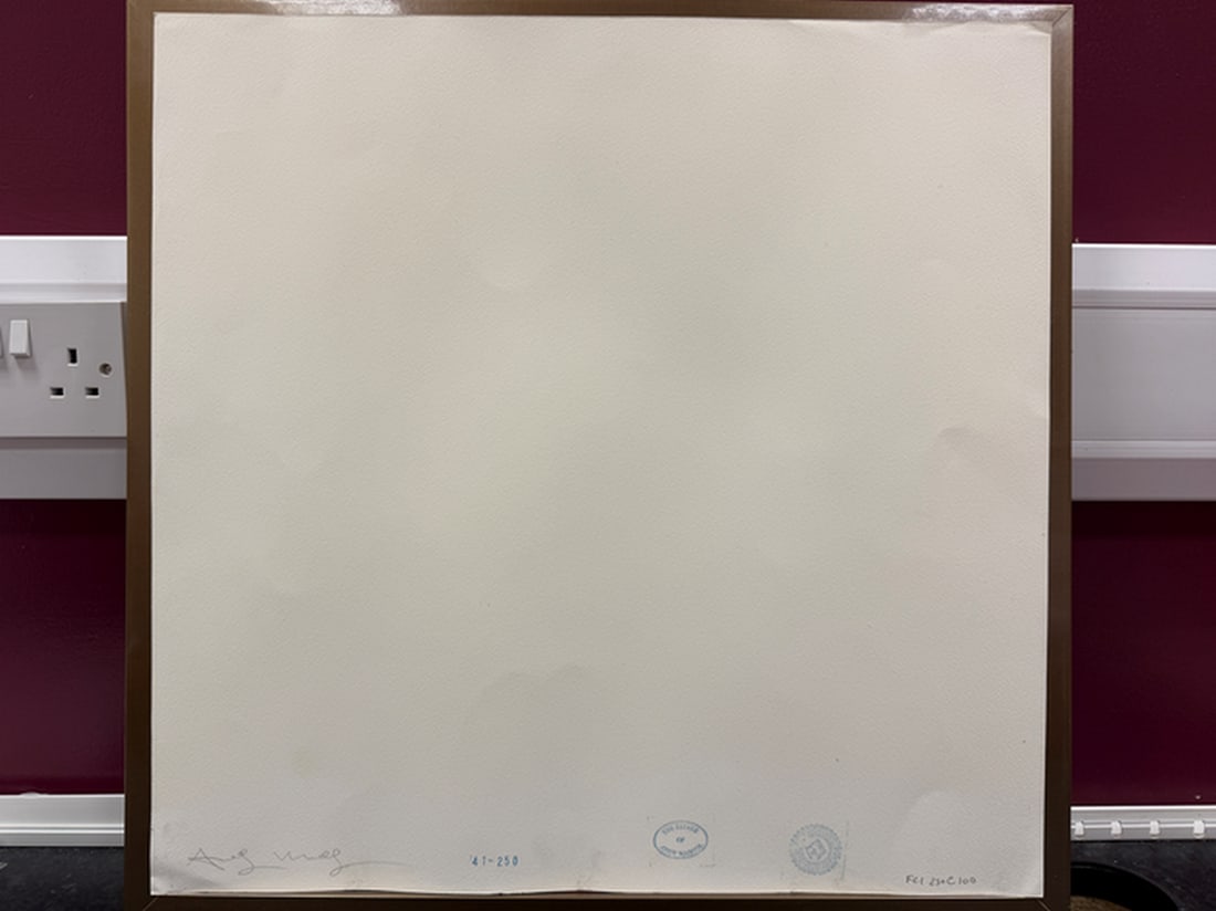 Andy Warhol, (After) Original Print, Limited Edition, Seal, Hand signed And Numbered - 2