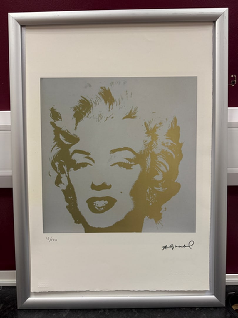 ANDY Warhol, Original, Print, Limited edition, Plate signed: Andy Warhol edition Arabic numbering - numbering 100 copies - Approximate dimensions of the sheet 57.3 x 38.4 cm - INTONSO / IRREGULAR SHEET on 4 sides, weight between 180/210 - Watermark on Arches Fr