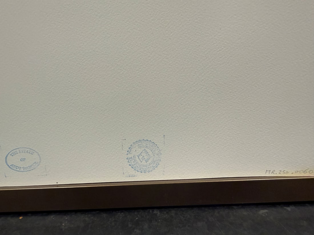 Andy Warhol, (After) Original Print, Limited Edition, Seal, Hand signed And Numbered - 3