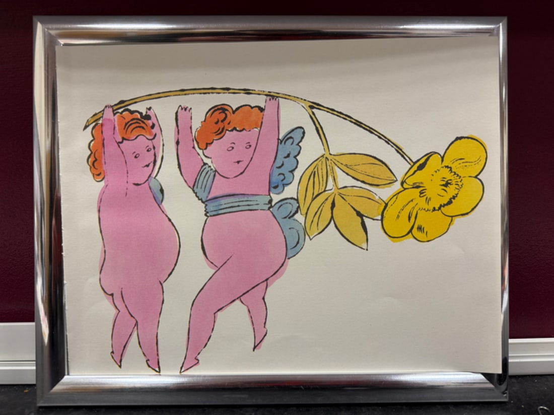 Andy Warhol- In the Bottom of My Garden Page., Rare, Edition, Print on paper, Size- 20cm x 25cm. (1 of 1)